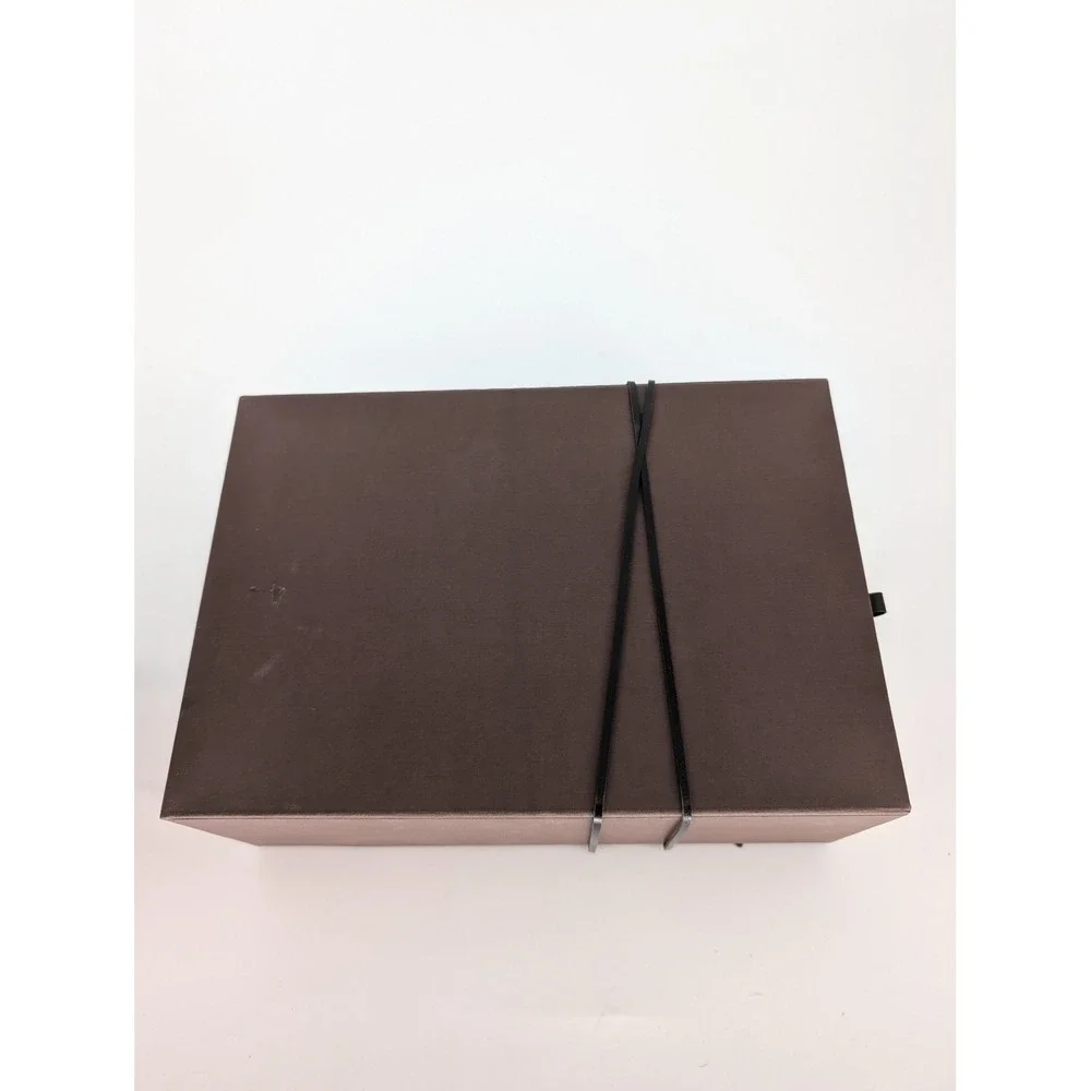 Louis Vuitton Gift Box and Dust Bag OS Brown Tan Luxury Packaging Set Handbag